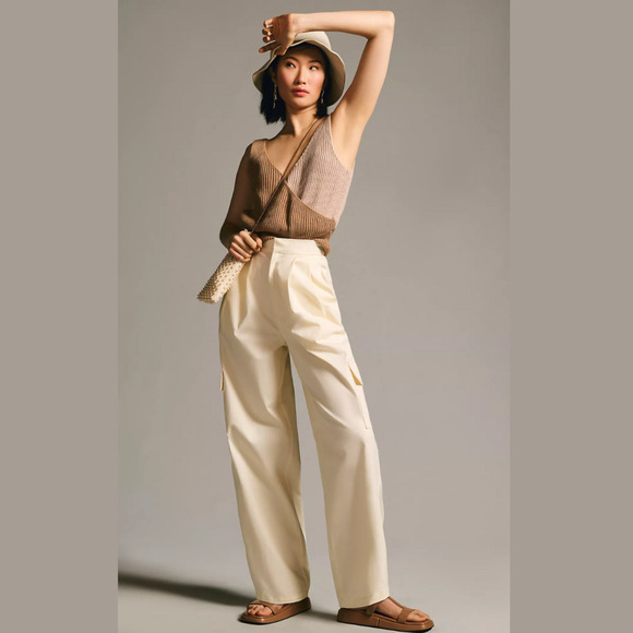 Du Paradis Utility Chino Pants - New Size 8 - Picture 2 of 4